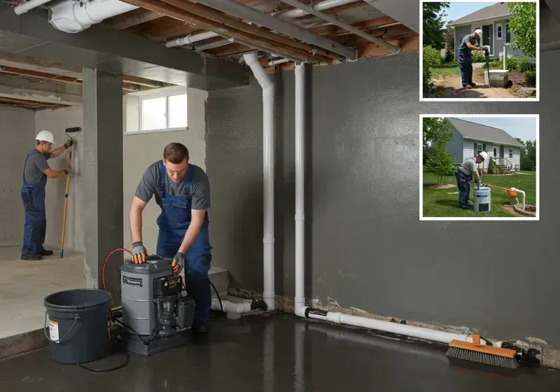 Basement Waterproofing and Flood Prevention process in Upson County, GA